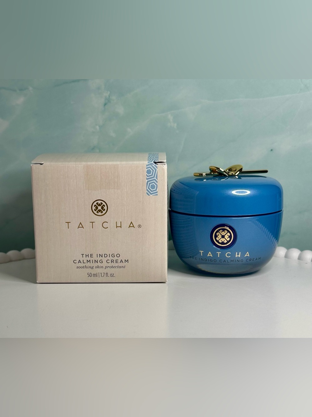 TATCHA The Indigo Calming Cream 1.7oz /50ml NEW in box, MSRP $92
